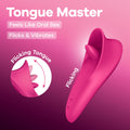 Satisfyer Stimulator – USB Rechargeable, Body-Safe Silicone – Pink – 14.4 cm