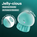 Satisfyer Air Pulsation Stimulator – USB Rechargeable – Body-Safe Silicone – Green