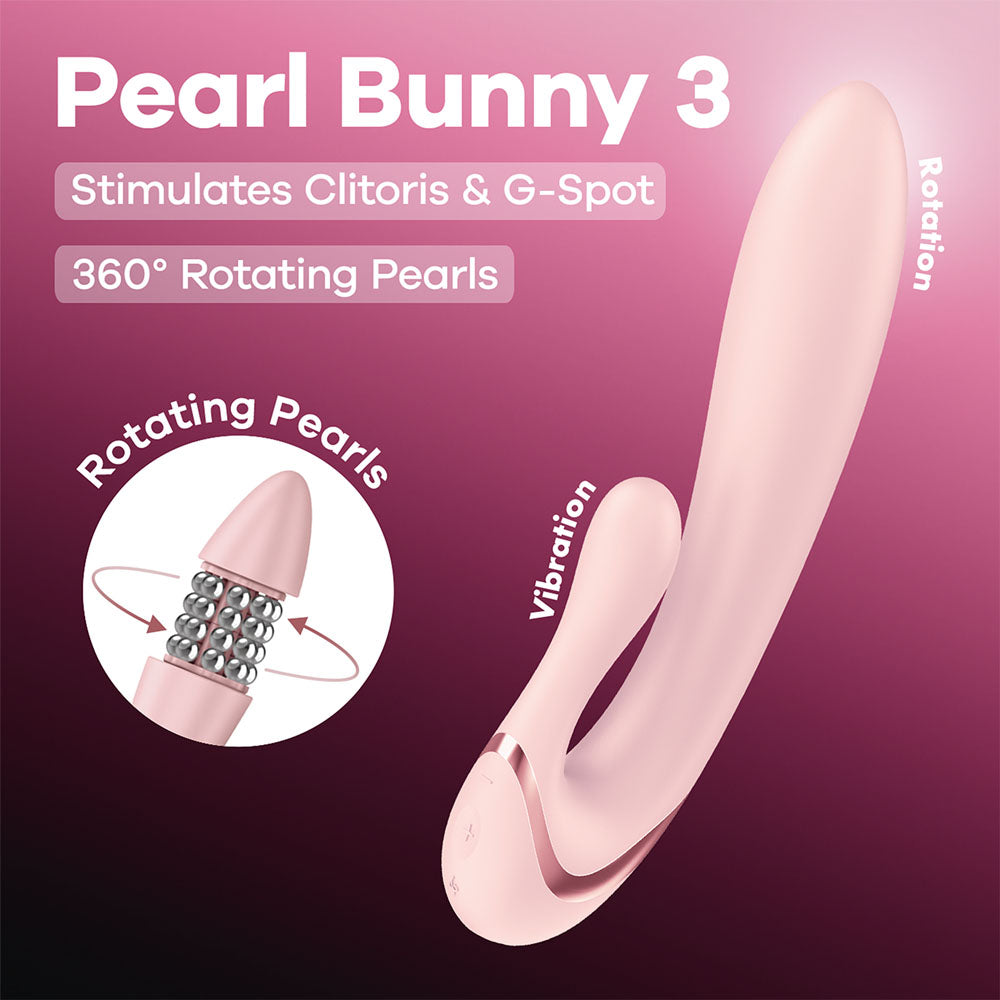 Satisfyer Vibrator – Rechargeable, Body-Safe Silicone – Pink – 20.7 cm
