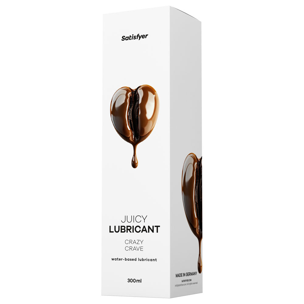 Satisfyer Juicy Coffee Scented Water-Based Lubricant - 300 ml Bottle for Ultimate Comfort and Pleasure