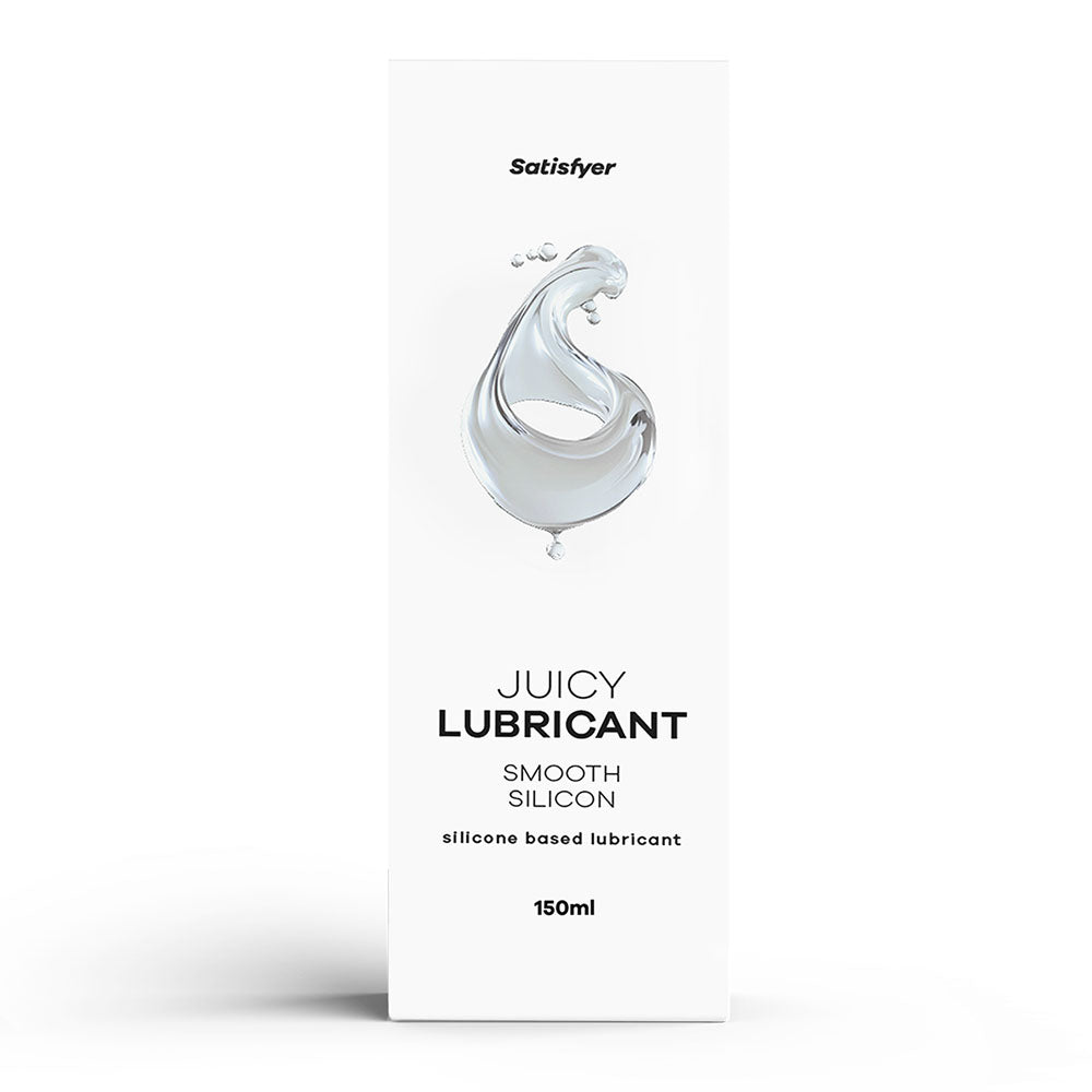 Satisfyer Juicy Silicone-Based Lubricant 150 ml - Body-Safe, Smooth Texture for Ultimate Comfort