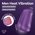 Satisfyer Premium Masturbator – Heating, Vibrating – Purple