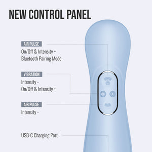 Satisfyer Pro 2 Generation 4 air pulse clitoral stimulator in Serene Blue – image 4