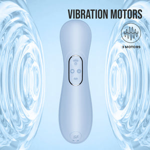 Satisfyer Pro 2 Generation 4 air pulse clitoral stimulator in Serene Blue – image 7