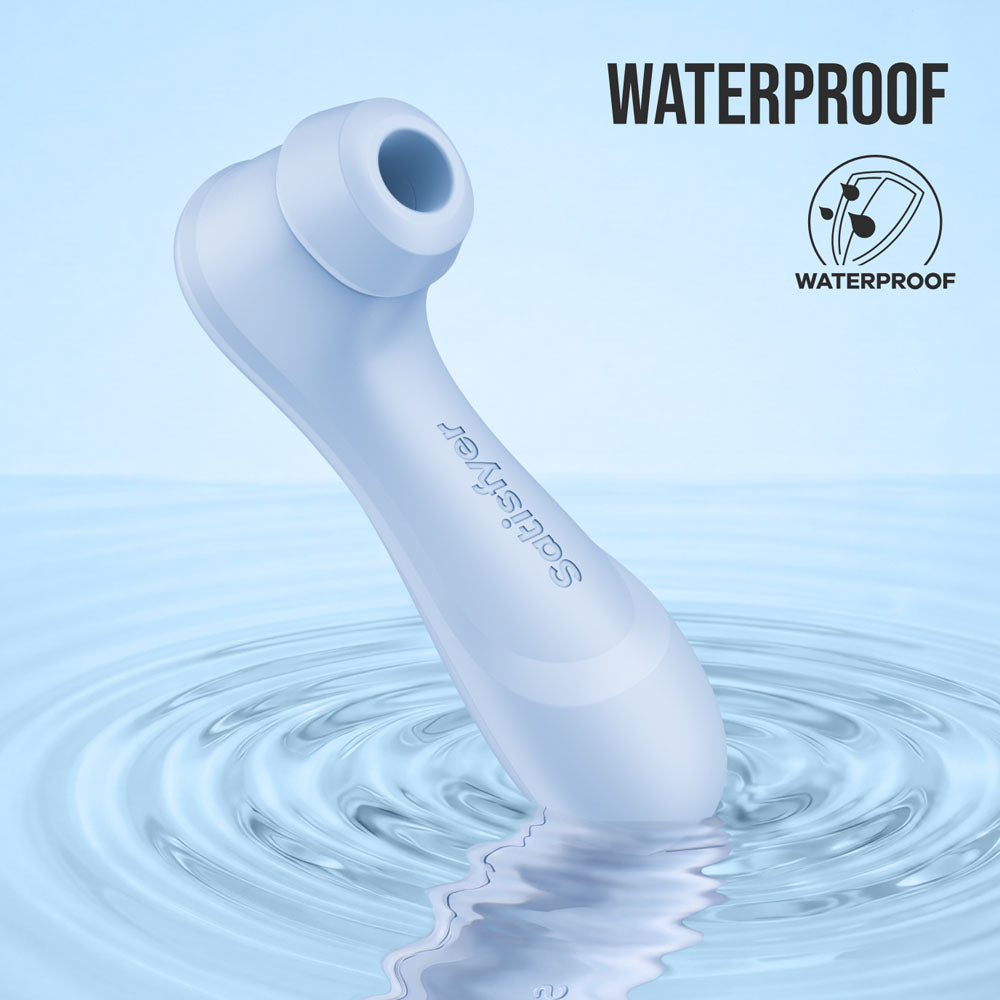 Satisfyer Pro 2 Generation 4 air pulse clitoral stimulator in Serene Blue – image 8