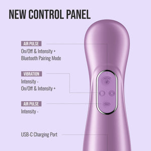 Satisfyer Pro 2 Generation 4 air pulse clitoral stimulator in Amethyst – image 4