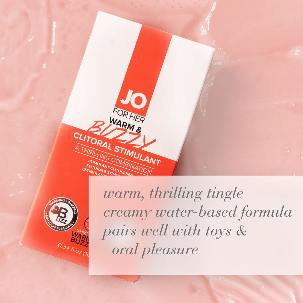 JO Enhancers – Warming Clitoral Stimulation Gel – 10 mL