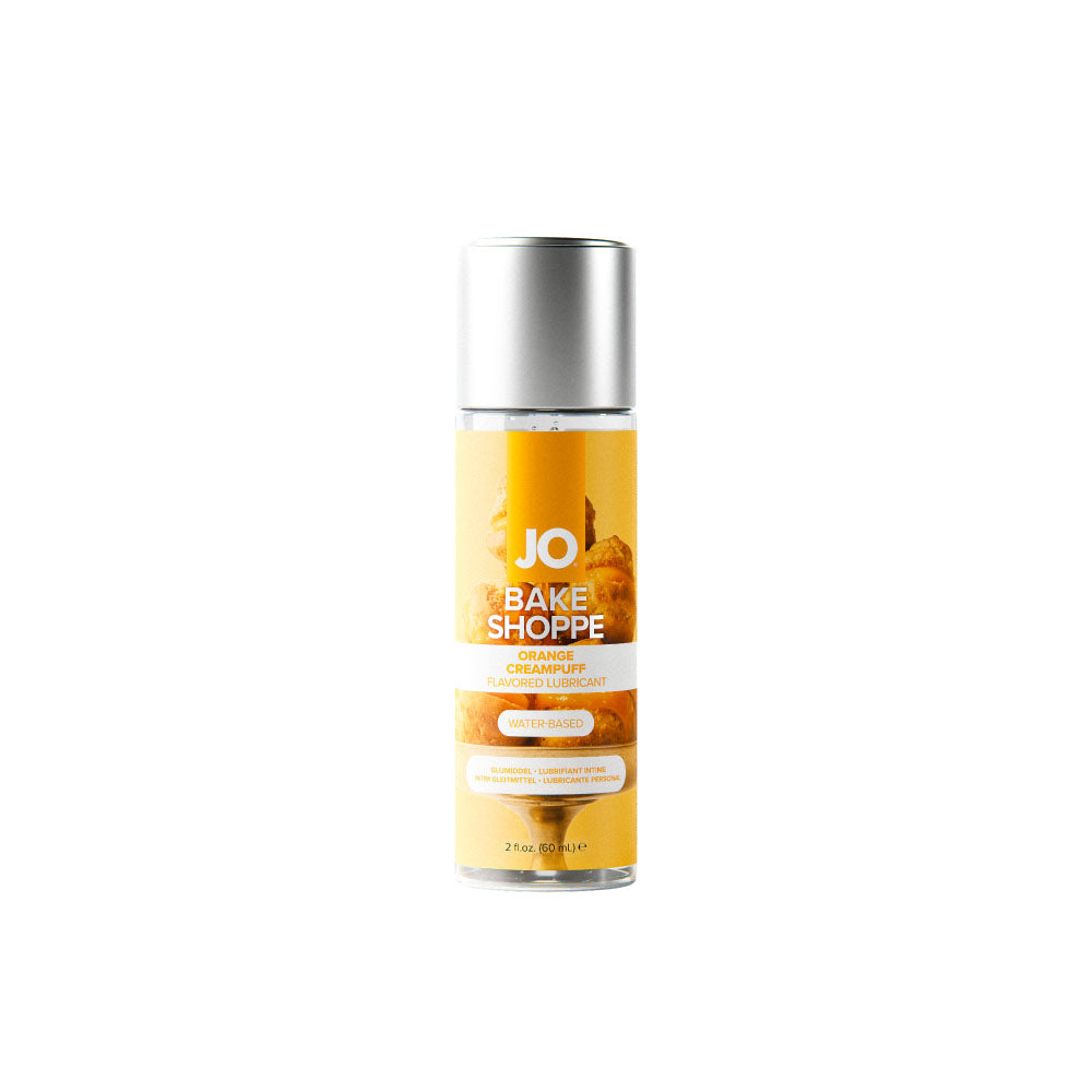 JO Bake Shoppe Orange Creampuff Flavoured Lubricant – Water-Based – 60 ml