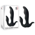 Adam & Eve Black USB Rechargeable 3-Point Prostate Massager