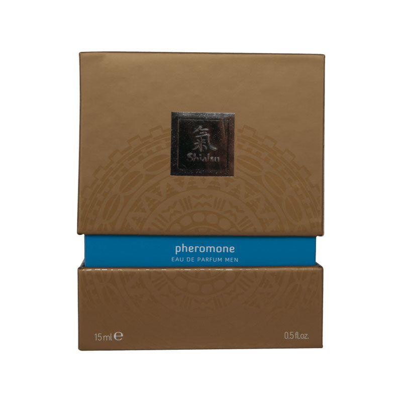 Shiatsu Light Blue Pheromone Eau de Parfum for Men - 15 ml