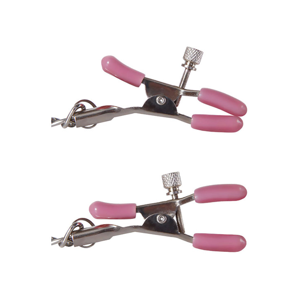 Adam & Eve Bondage Toys – Kink Clamps – Metal – Silver