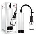 Adam & Eve Clear Penis Pump - Beginner-Friendly Vacuum Device for Enhanced Pleasure