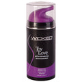 Wicked Toy Love - Glycerin-Free Water-Based Personal Lubricant - 100 ml (3.3 oz) for Enhanced Intimacy and Comfort