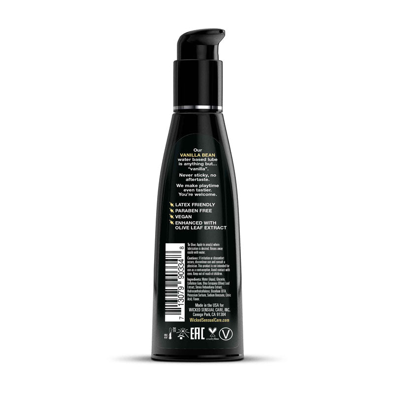 Black bottle with pump dispenser on a white background