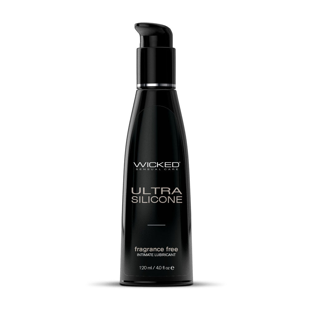 Wicked Ultra Body-Safe Silicone Lubricant - 120 ml (4 oz) for Enhanced Comfort and Pleasure