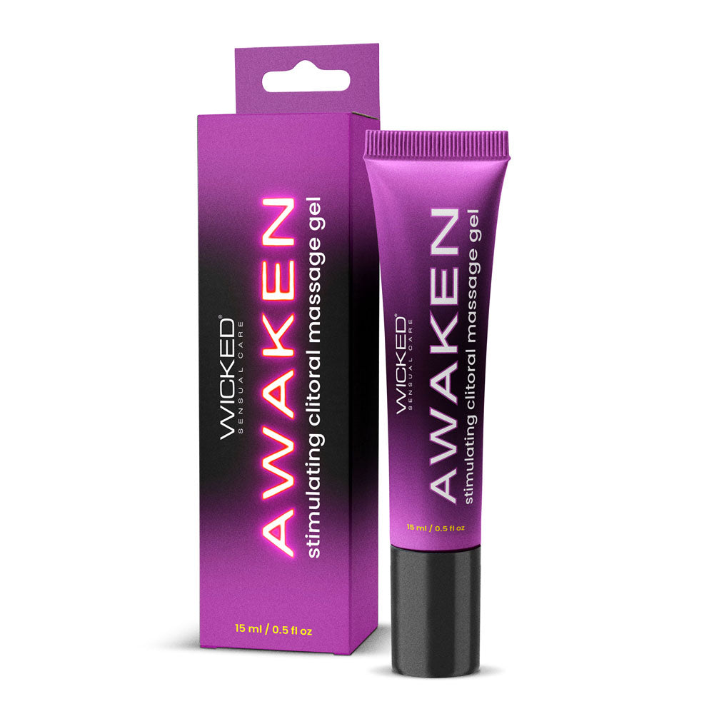 Wicked Awaken - All-Natural Stimulating Gel for Enhanced Pleasure - 8.6 ml Tube