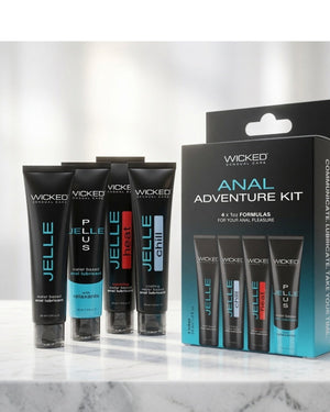 Wicked Anal Adventure Lube Kit