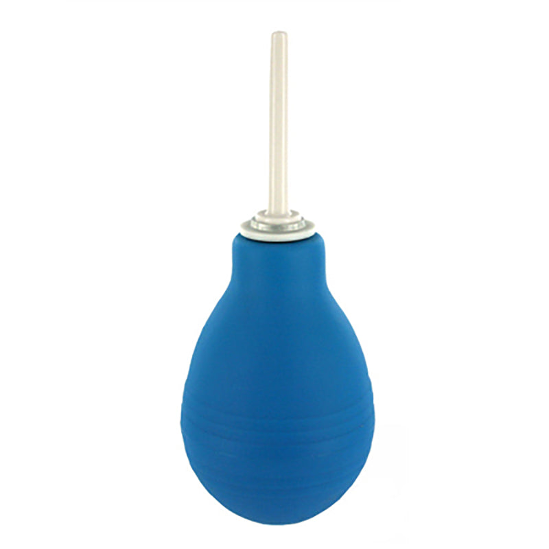 Cleanstream Body-Safe Enema Bulb - Blue Douche (Easy-to-Use, Hygienic, Portable)
