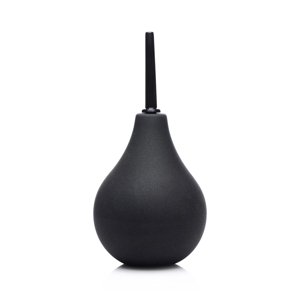 CleanStream Unisex Silicone Enema Bulb with Thin Tip – Black (Body-Safe, Easy to Use)