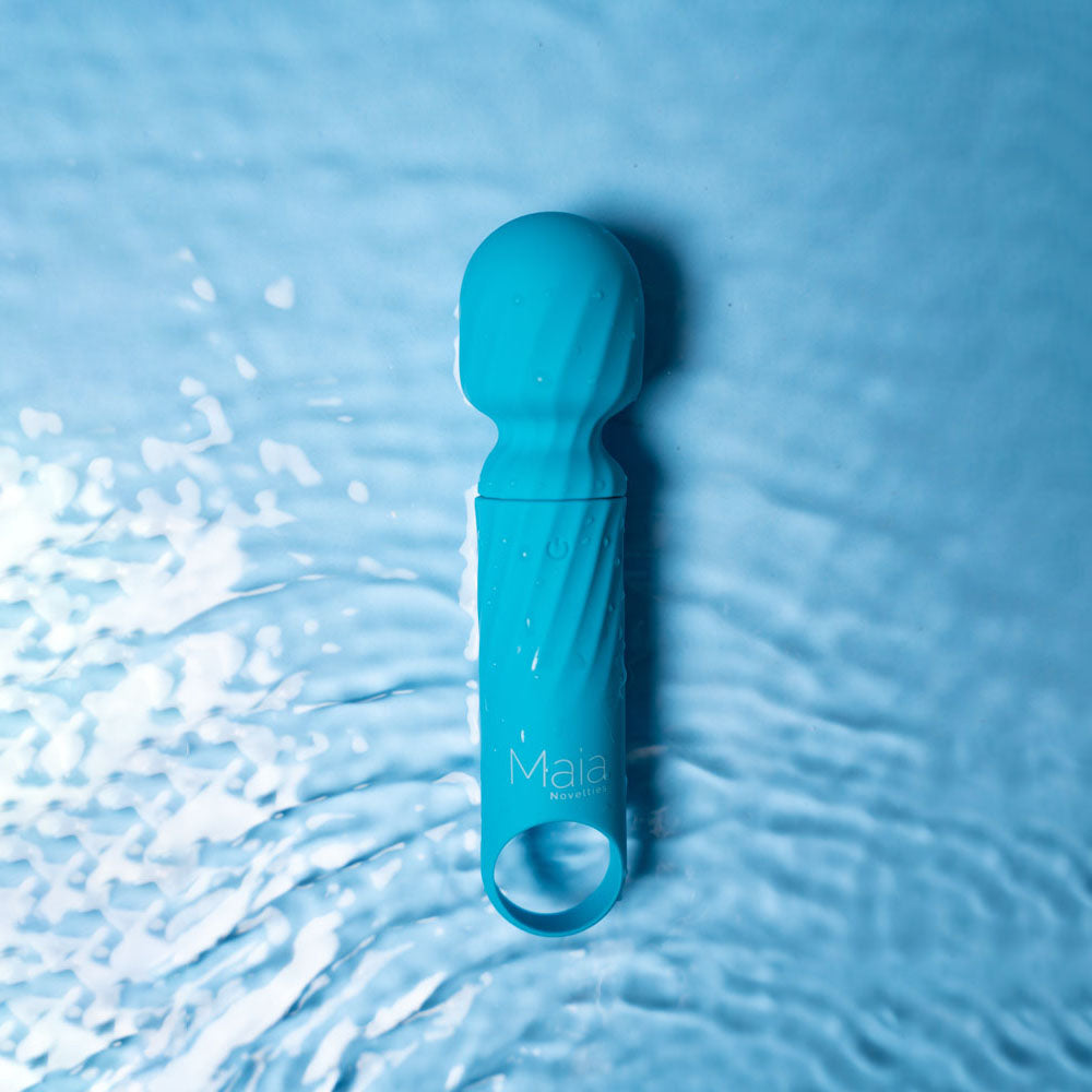 Maia DOLLY - Blue - Compact 12.7 cm USB Rechargeable Body Massage Wand