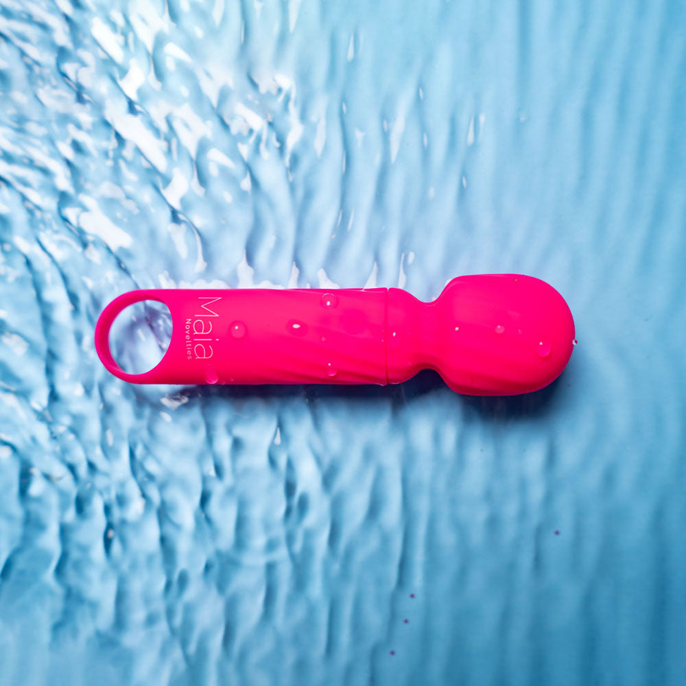 Maia DOLLY - USB Rechargeable Massage Wand in Pink - 12.7 cm Body-Safe Wellness Tool