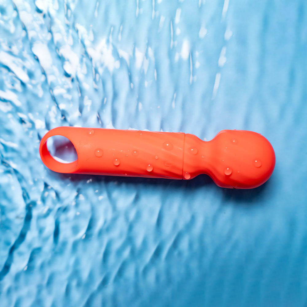 Maia DOLLY - Vibrant Orange 12.7 cm USB Rechargeable Body Massage Wand – Body-Safe Silicone for Wellness and Relaxation