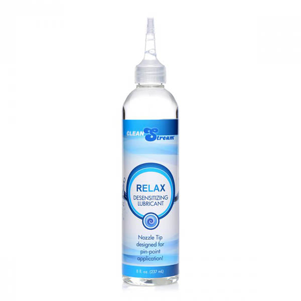 CleanStream Desensitising Lubricant – Body-Safe, Easy-Apply Nozzle – 237 ml