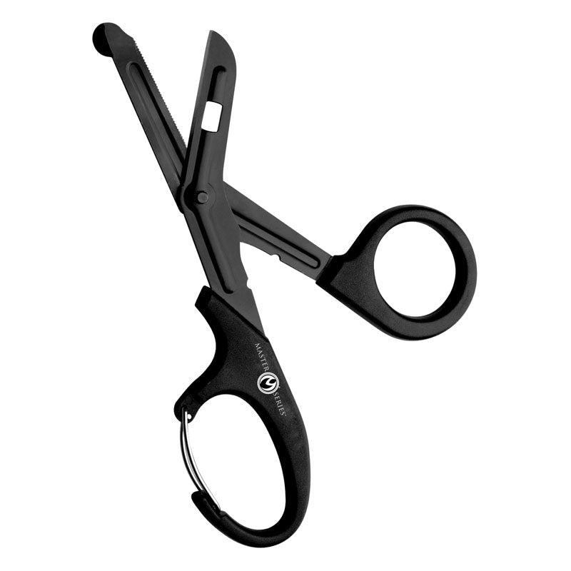 Master Series Heavy-Duty Bondage Scissors - Black, Durable & Safe for Intimate Play