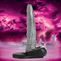 Creature Cocks Fantasy Gargoyle Silicone Dildo – Silver 23.6 cm (Body-Safe, Realistic Design)