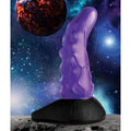 Creature Cocks Orion Invader Veiny Space Alien Silicone Dildo - 18.4 cm Purple Pleasure Toy for All Genders