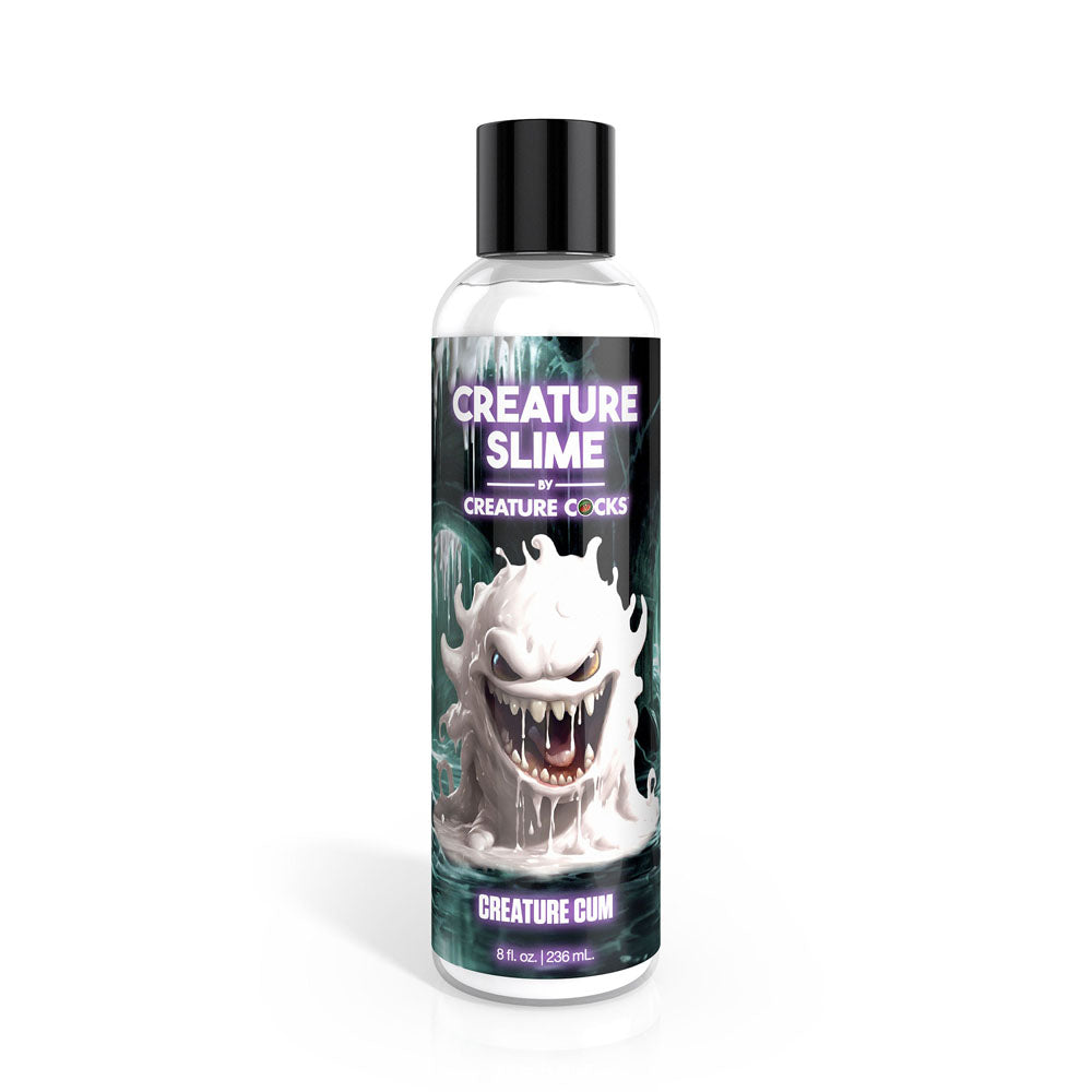 Creature Slime - Body-Safe Cum Lubricant in 236 ml Pump Bottle - Ideal for Pleasure and Wellness
