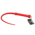 Master Series Viper Tail - Red Silicone Whip for Sensual Play and Wellness