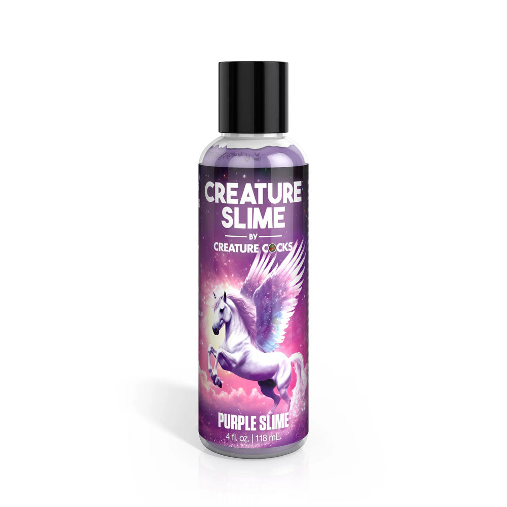 Creature Slime Water-Based Lubricant - Purple Slime - 118 ml Body-Safe Formula for Enhanced Pleasure