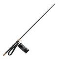Master Series Sinful Impact Cane – Black Plastic Whip for Sensual Play and Wellness