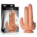 Master Series Finger Dildo - The Shocker in Flesh (20.8 cm, Body-Safe Material)