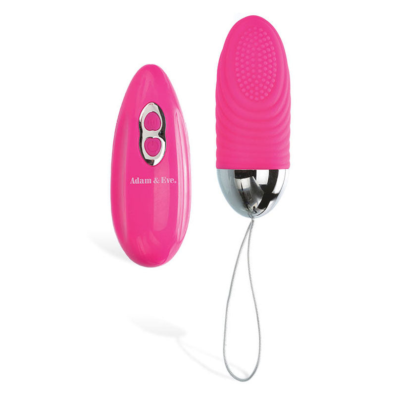 Adam & Eve Rechargeable Love Bullet Vibrator - Pink (8.9 cm, USB Rechargeable with Remote Control)