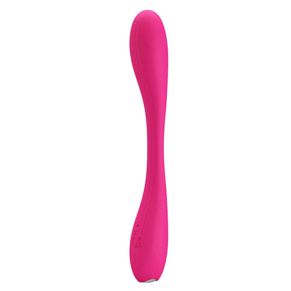 Party Up FRANK Flexible Vibrator – Pink (17.1 cm, Bendable, Body-Safe Silicone)