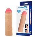 Party Up PARKER Flesh 2-Inch Penis Extender Sleeve – Body-Safe, Gender-Neutral, USB Rechargeable