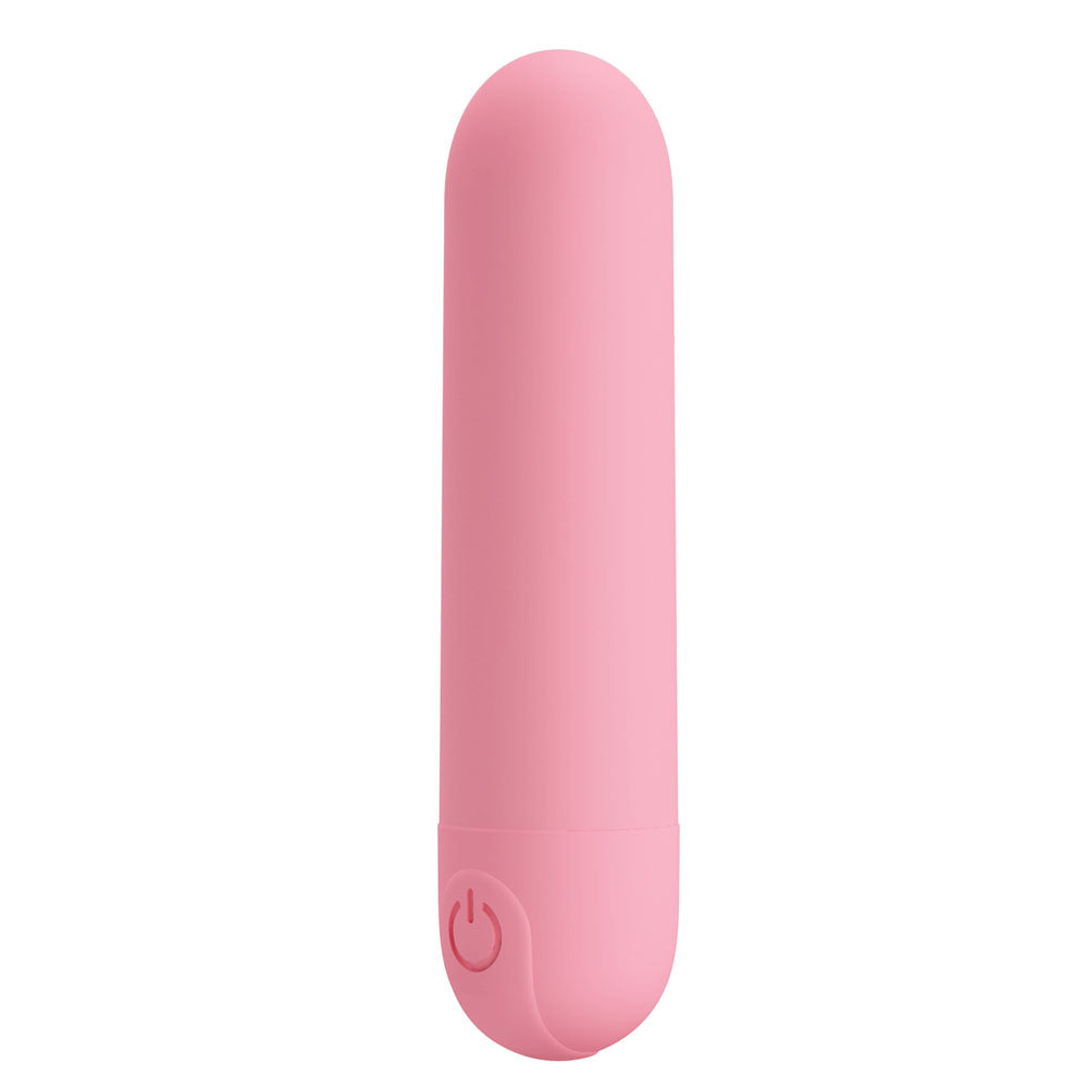 Party Up HENRY Mini Bullet Vibrator - Pink (USB Rechargeable, 8 cm Body-Safe Design)