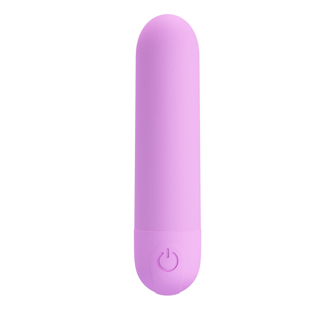 Party Up GREG Mini Bullet Vibrator – Purple (USB Rechargeable, 8 cm, Body-Safe Silicone)