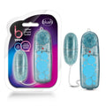 B Yours Glitter Power Bullet Vibrator - Blue - 5.5 cm Body-Safe Glitter Bullet for Enhanced Pleasure