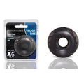 Performance Truck Tire - Premium Black Cock Ring for Enhanced Pleasure (Body-Safe Silicone, Unisex Design)