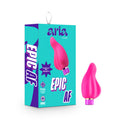 Aria Epic AF - Fuchsia Body-Safe Silicone USB Rechargeable Stimulator (20 cm)