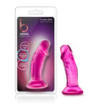 B Yours - Sweet n Small Body-Safe Silicone Dildo - Pink 10 cm (4'' for Comfortable Pleasure)