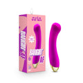 Aria Bangin' AF - Rechargeable Purple 18.4 cm Body-Safe Silicone Vibrator for Wellness