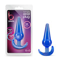 B Yours Premium Body-Safe Large Anal Plug – Blue (12.2 cm, Comfortable and Easy to Use)