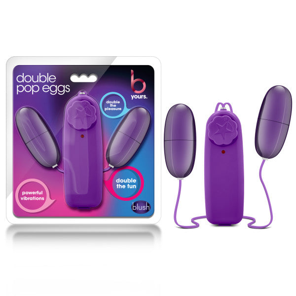 B Yours Double Pop Eggs - Dual Vibrating Eggs for Couples