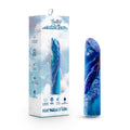 Limited Addiction Mesmerize Power Vibe - Azure Blue USB Rechargeable Bullet (10.2 cm Body-Safe Silicone)