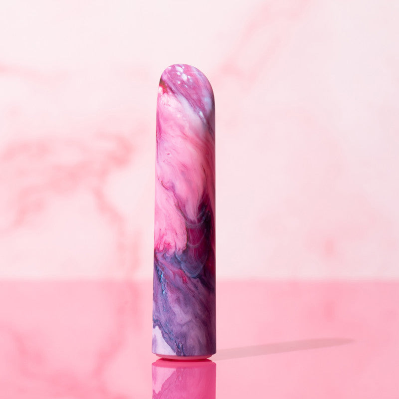 Limited Addiction Entangle - USB Rechargeable Power Bullet Vibe - Lilac (10.2 cm, Body-Safe Silicone)