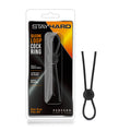 Stay Hard - Adjustable Silicone Cock Ring for Enhanced Stamina - Black